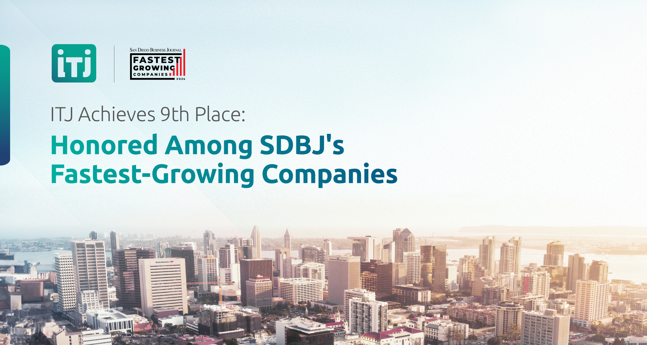 ITJ Achieves Milestone: Honored Among SDBJ's Fastest-Growing Companies