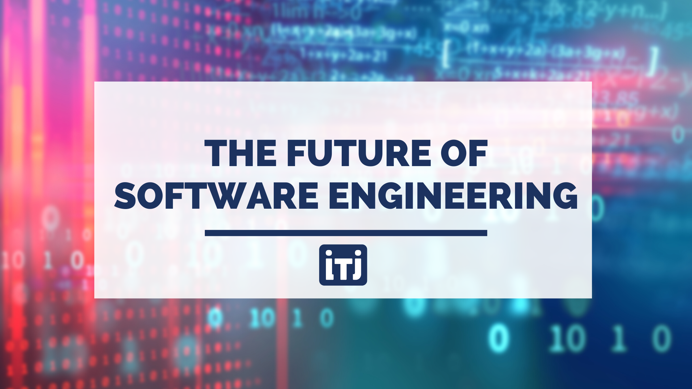 The future of Software Engineering by ITJ